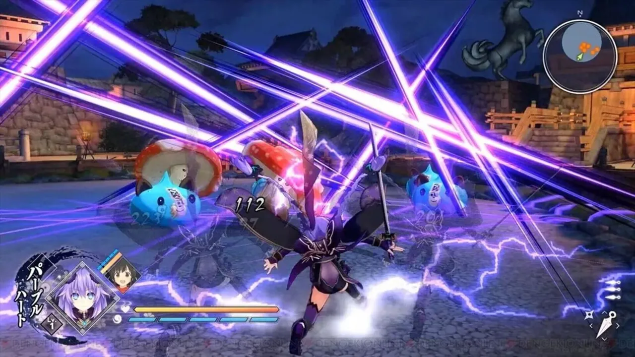 Capture du jeu Neptunia X Senran Kagura: Ninja Wars
