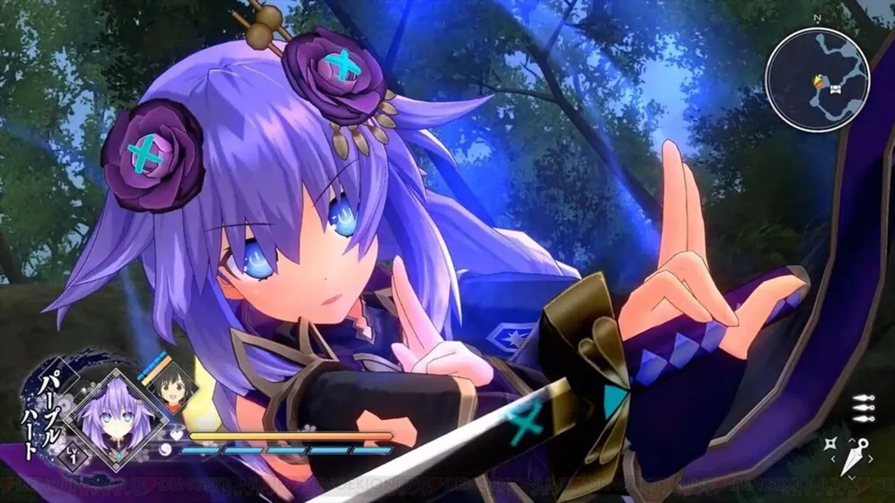 Capture du jeu Neptunia X Senran Kagura: Ninja Wars