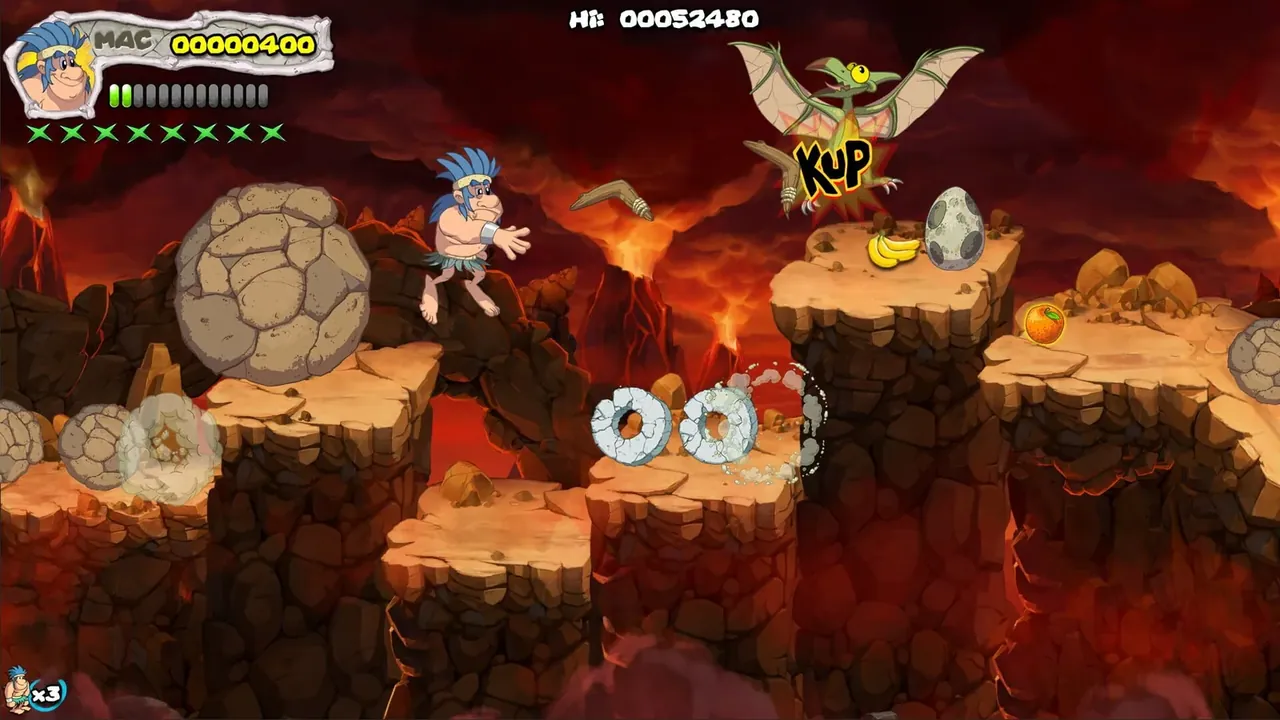 Capture du jeu New Joe & Mac : Caveman Ninja