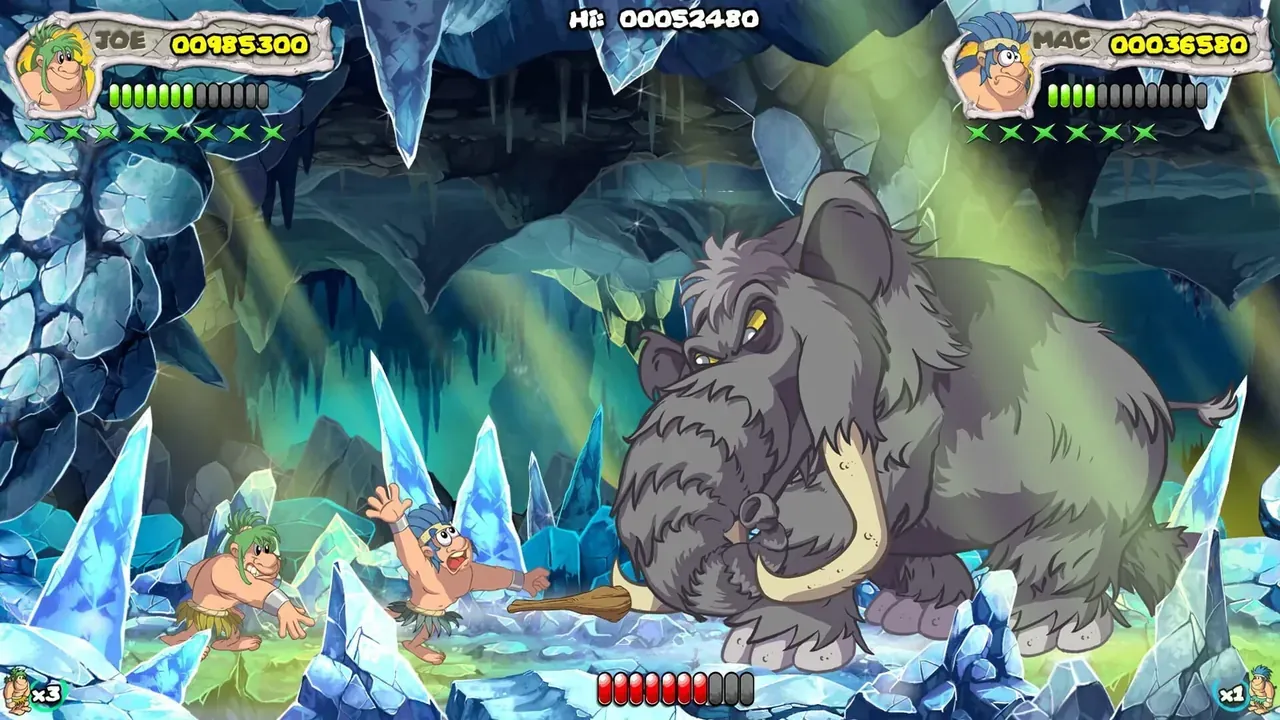 Capture du jeu New Joe & Mac : Caveman Ninja
