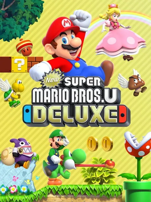 Jaquette du jeu New Super Mario Bros. U Deluxe
