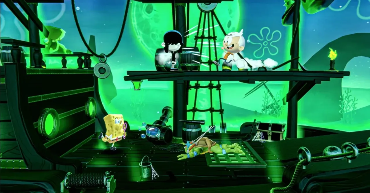 Capture du jeu Nickelodeon All-Star Brawl