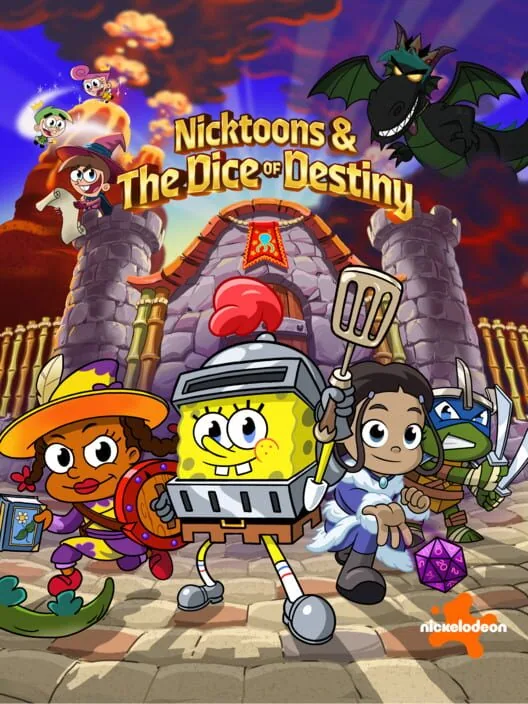 Jaquette du jeu Nicktoons & the Dice of Destiny