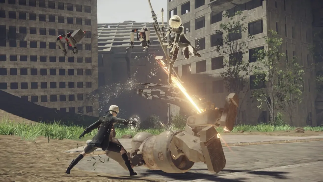 Capture du jeu NieR : Automata / The End of YoRHa Edition