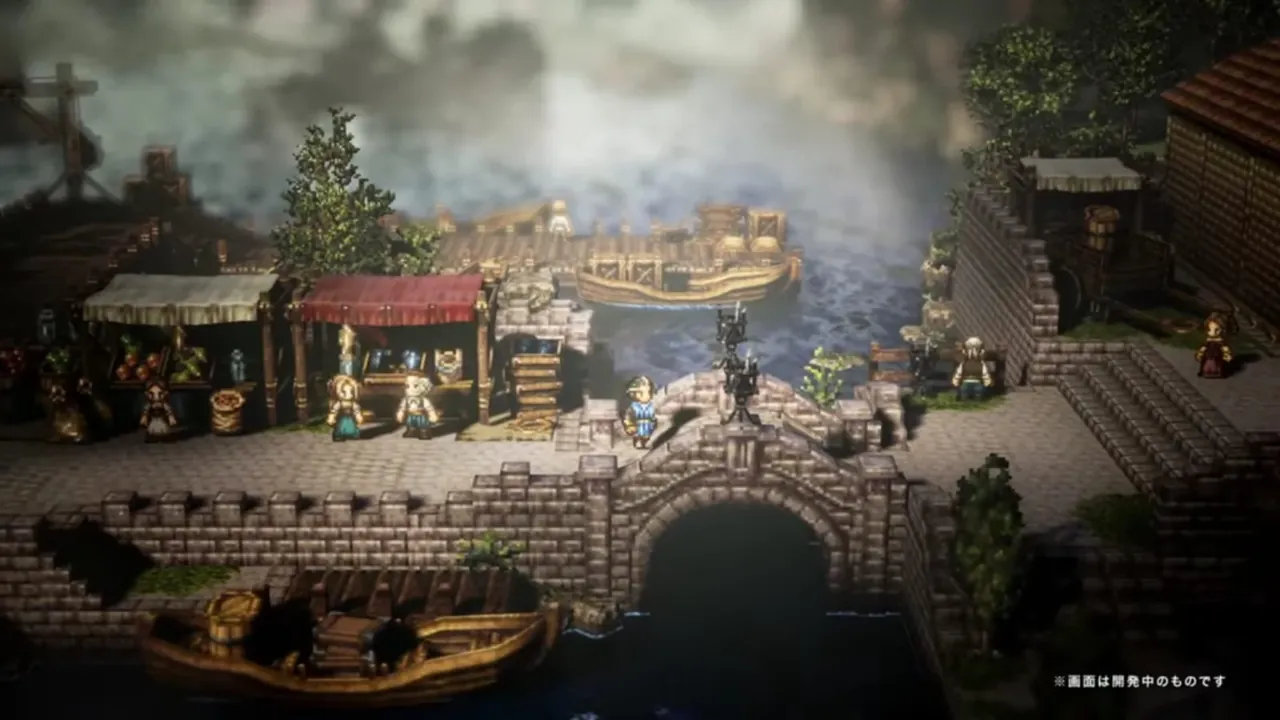 Capture du jeu Octopath Traveler