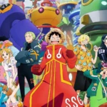 Visuel officiel de l'anime One Piece, Luffy et son équipage
