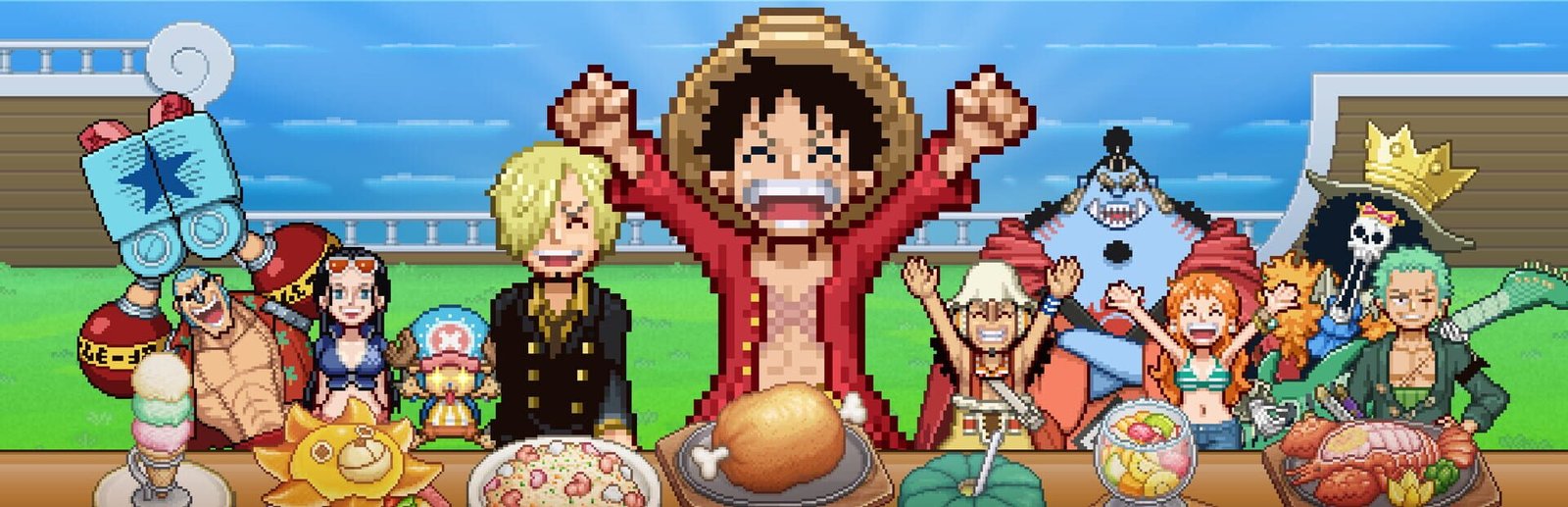 One Piece: Grand Gourmet bannière