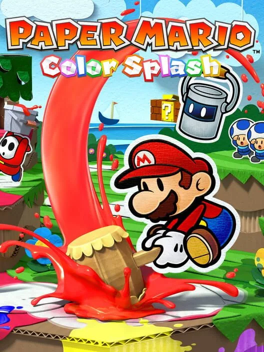 Jaquette du jeu Paper Mario: Color Splash