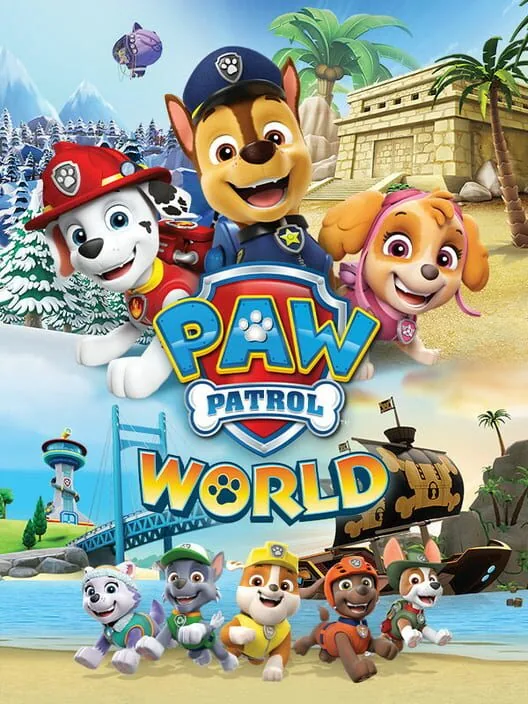 Jaquette du jeu PAW Patrol World – La Pat’Patrouille