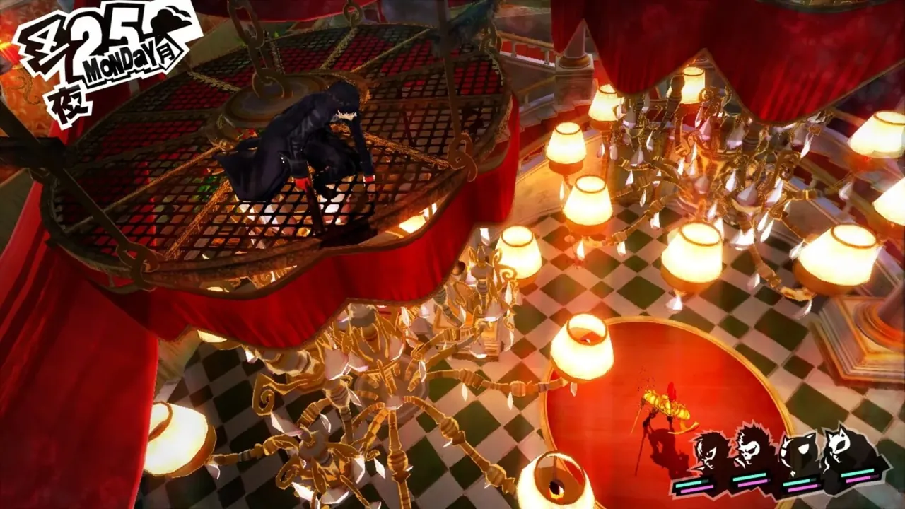 Capture du jeu Persona 5