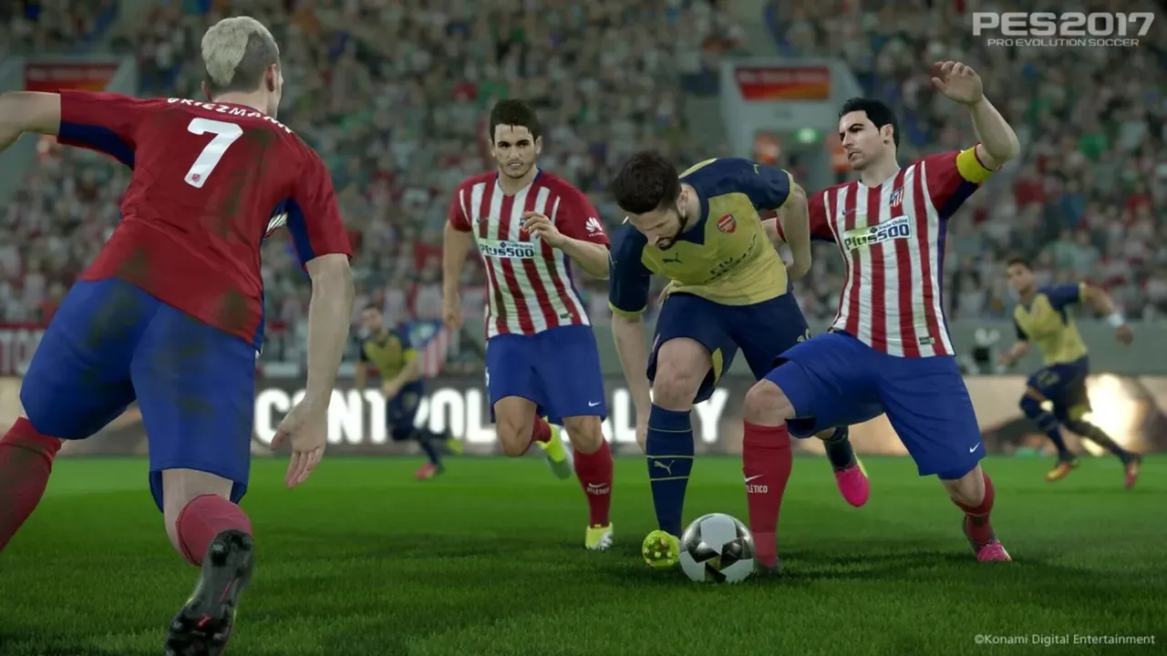 Capture du jeu PES 2017