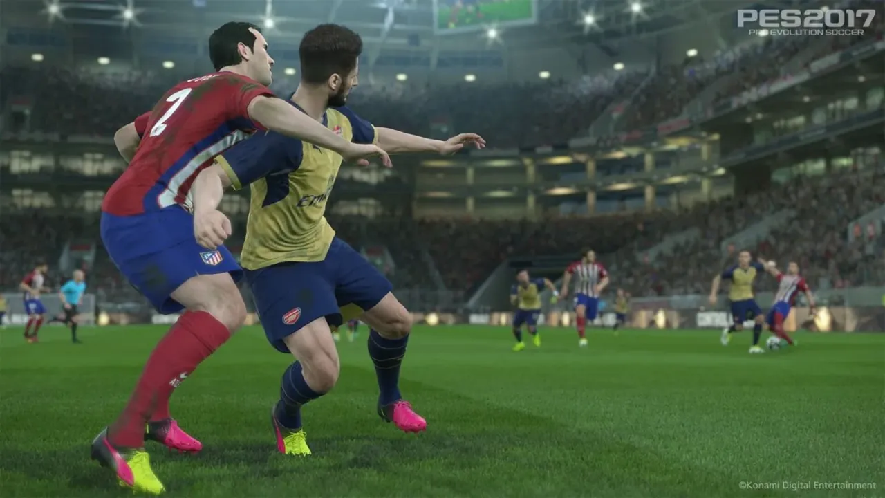 Capture du jeu PES 2017