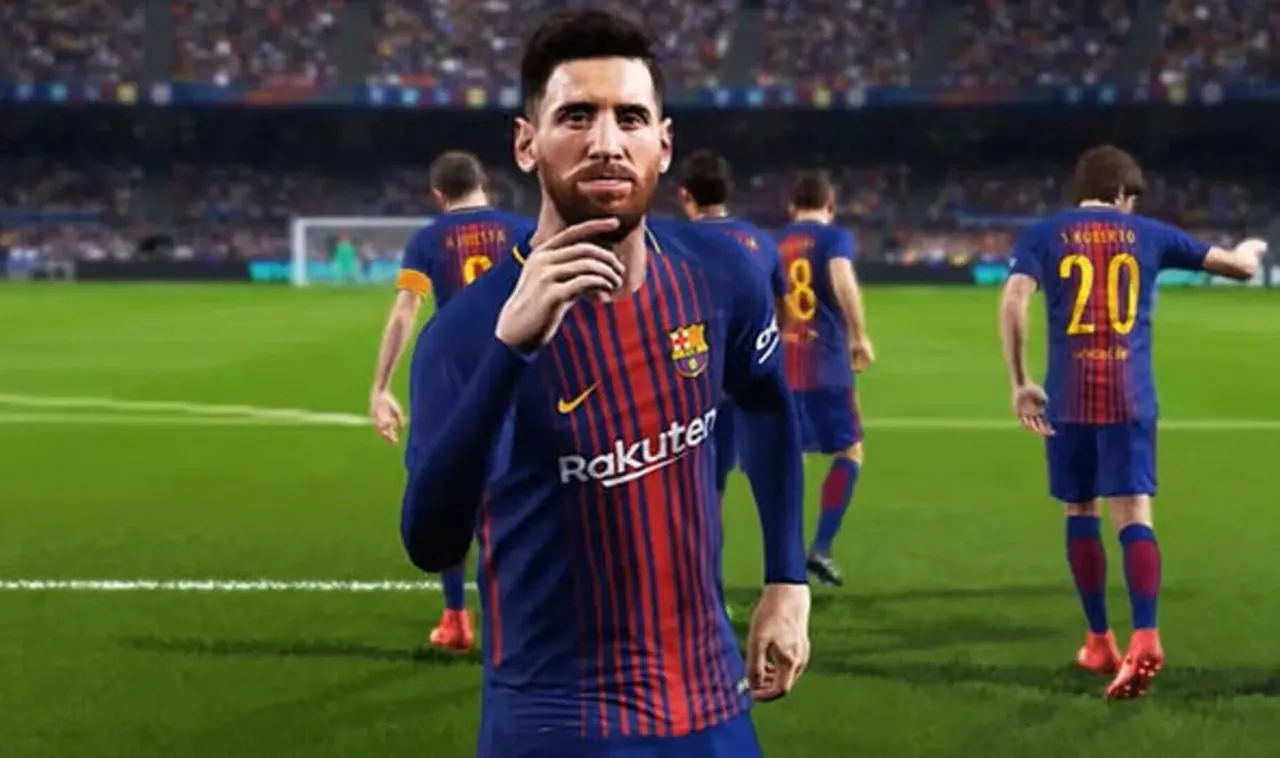 Capture du jeu PES 2018