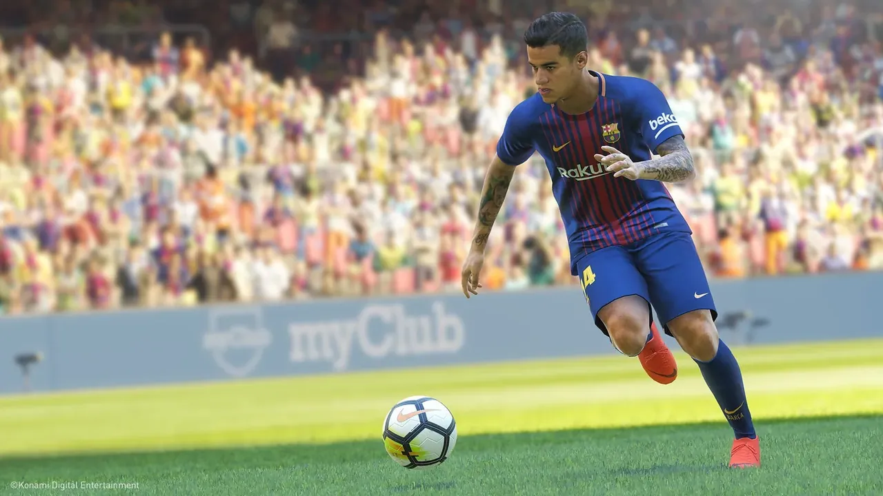 Capture du jeu PES 2019