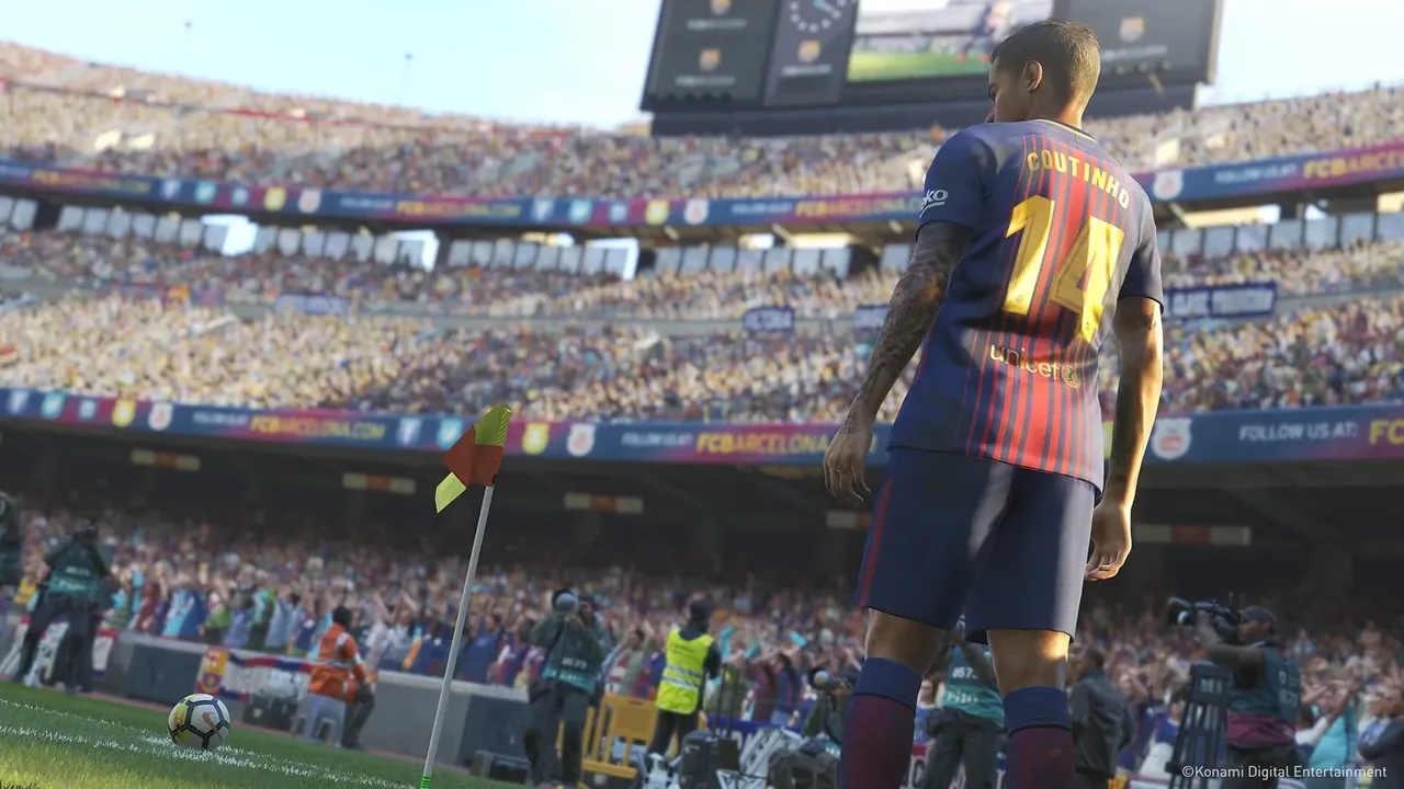Capture du jeu PES 2019