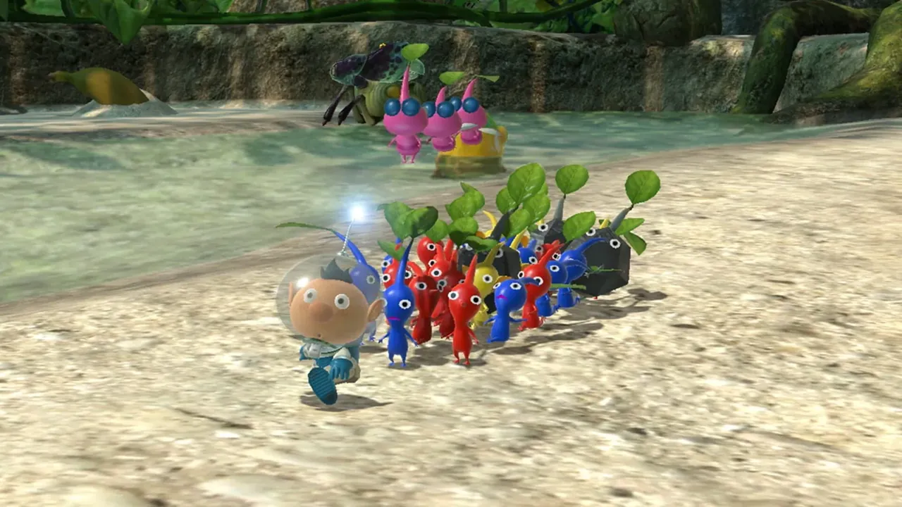 Capture du jeu Pikmin 3 Deluxe