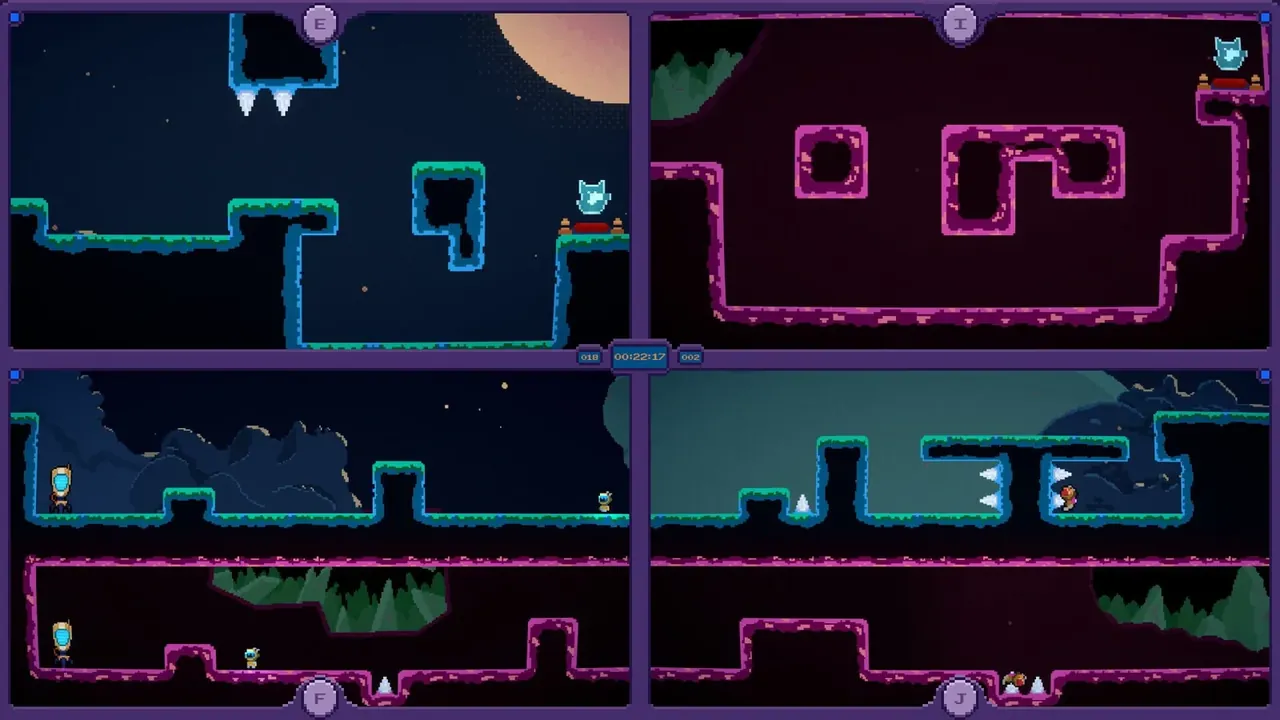 Capture du jeu Quadroïds
