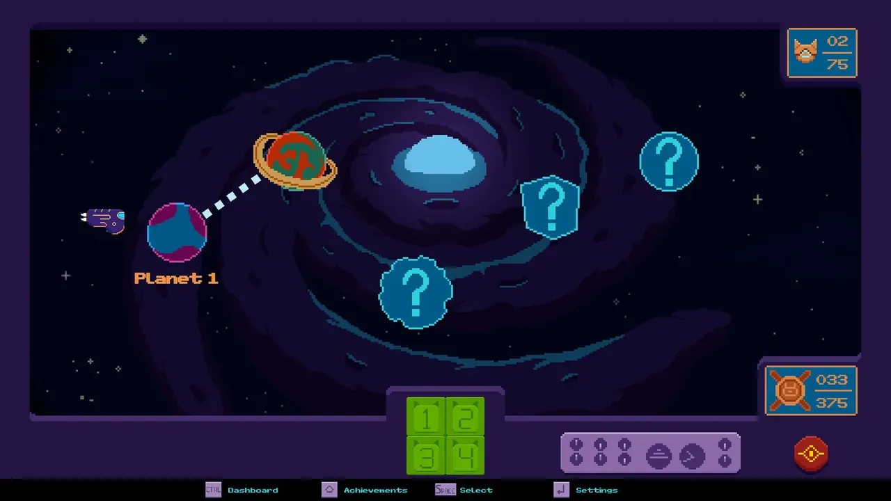 Capture du jeu Quadroïds
