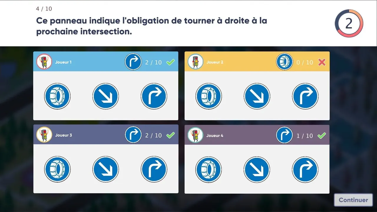 Capture du jeu Réussir: Code de la Route