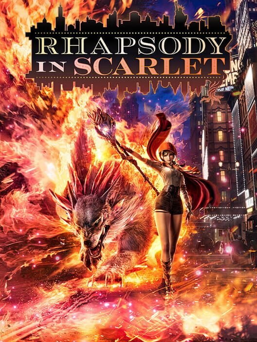 Rhapsody in Scarlet jaquette