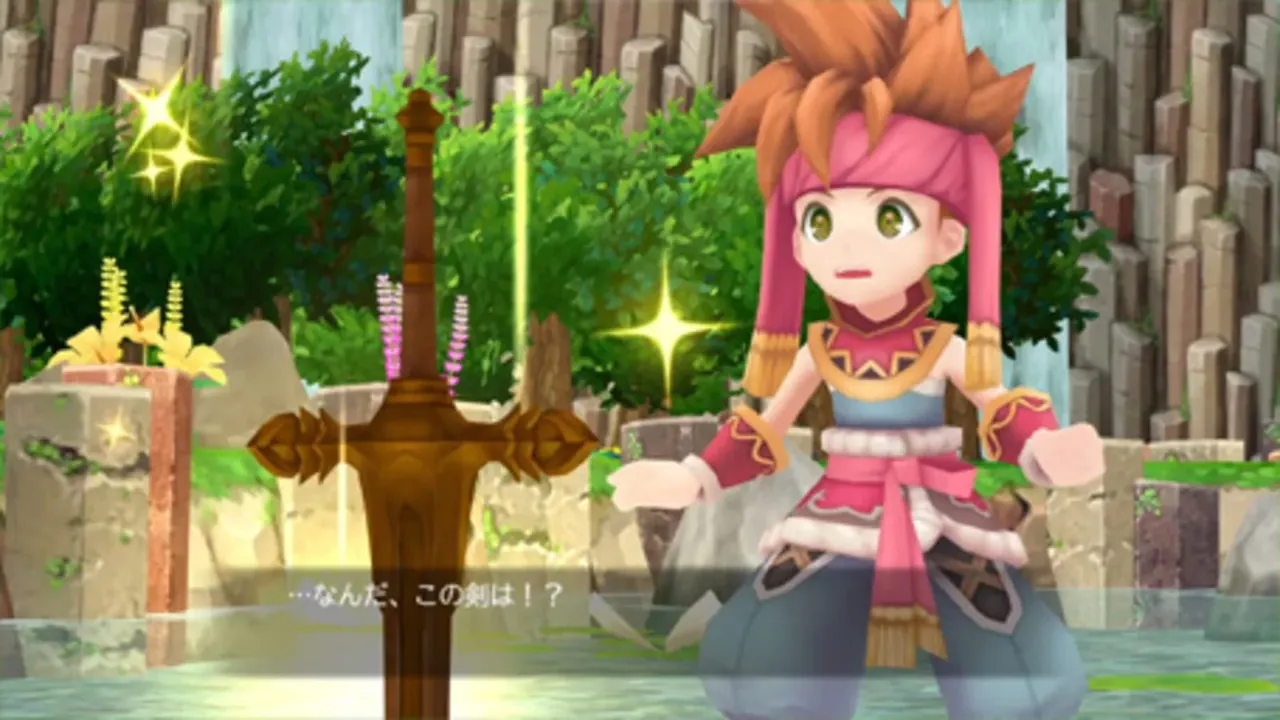 Capture du jeu Secret of Mana Remake