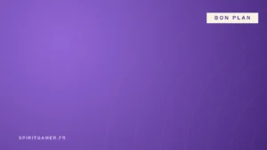Bandeau violet de la rubrique Bon plan de SpiritGamer