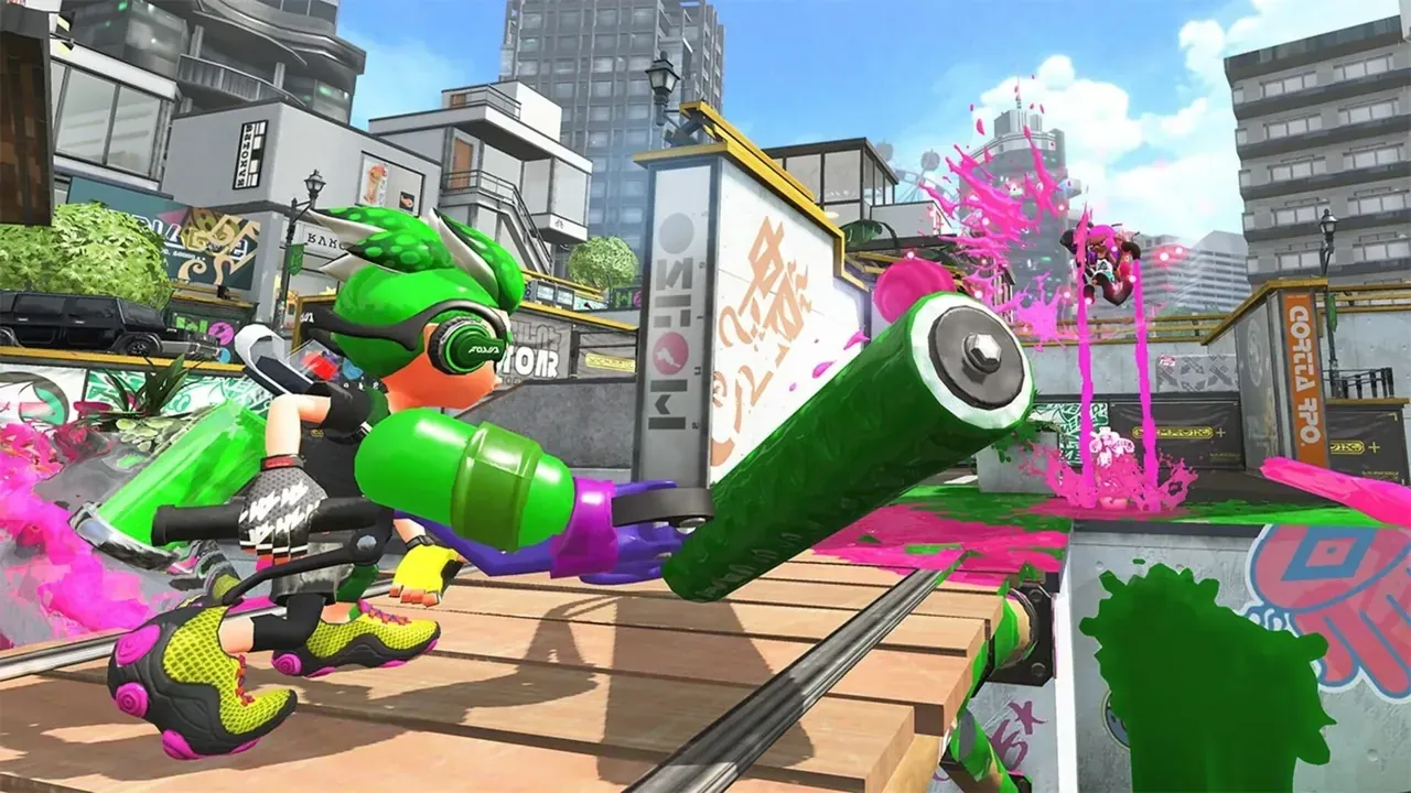 Capture du jeu Splatoon 2