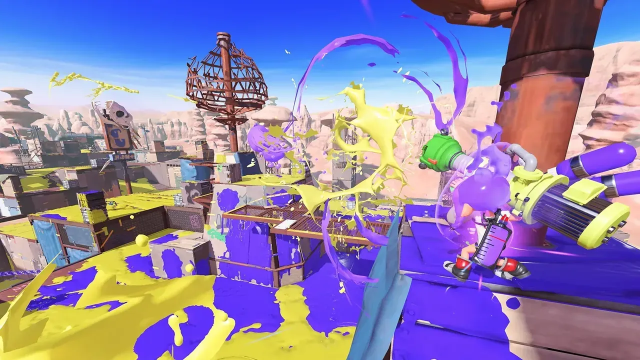 Capture du jeu Splatoon 3