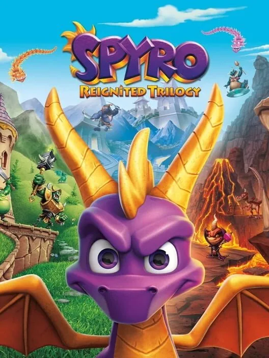 Jaquette du jeu Spyro Reignited Trilogy
