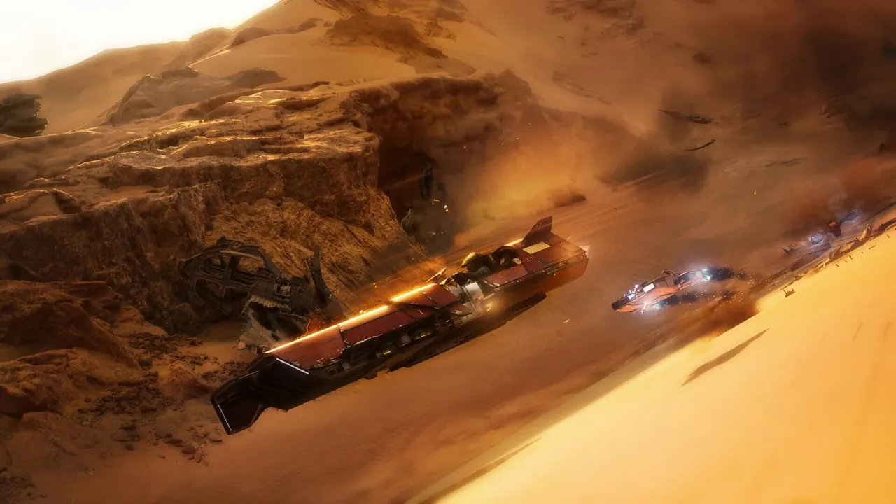 Capture du jeu Star Wars : Galactic Racer