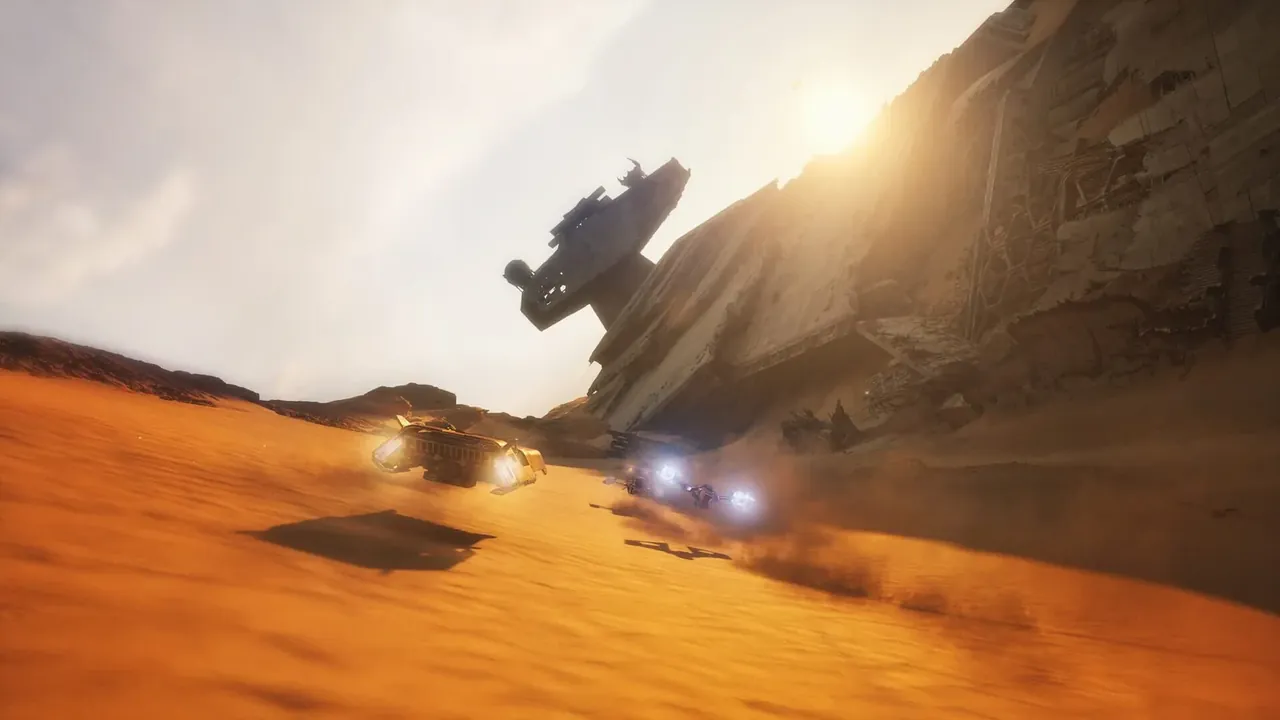 Capture du jeu Star Wars : Galactic Racer