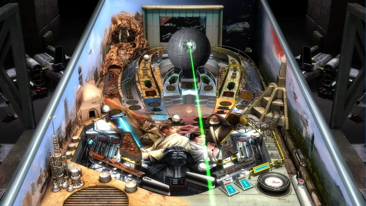 Capture du jeu Star Wars Pinball