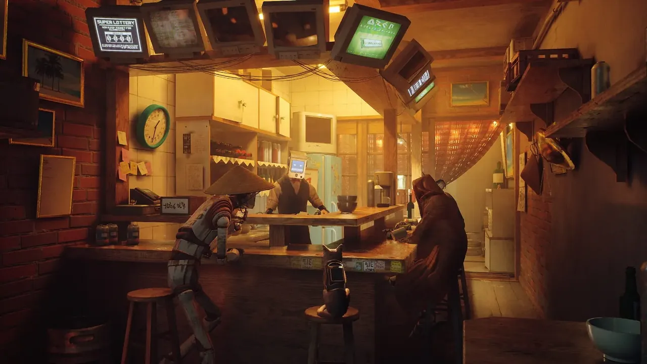 Capture du jeu Stray