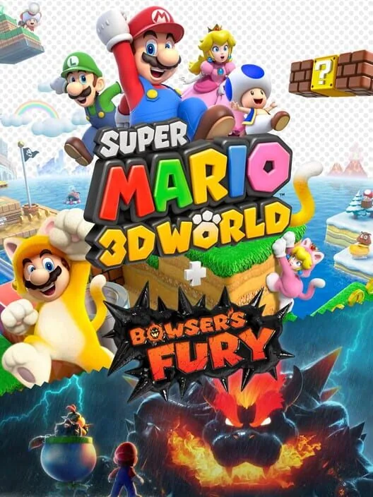 Jaquette du jeu Super Mario 3D World + Bowser’s Fury