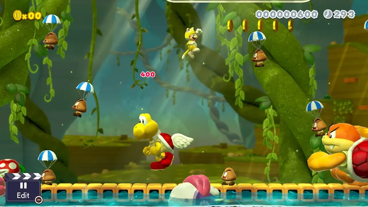 Capture du jeu Super Mario Maker 2