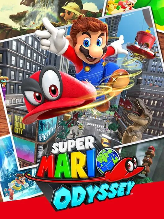 Jaquette du jeu Super Mario Odyssey