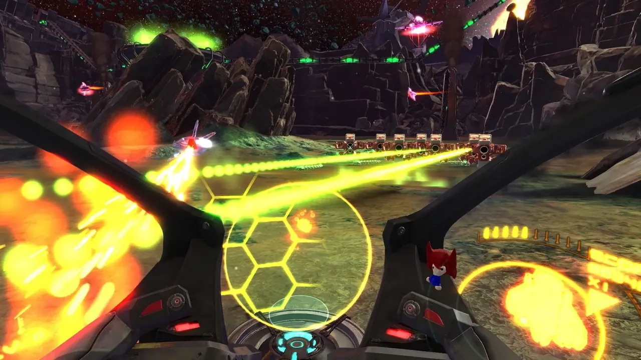 Capture du jeu Super Stardust Ultra VR