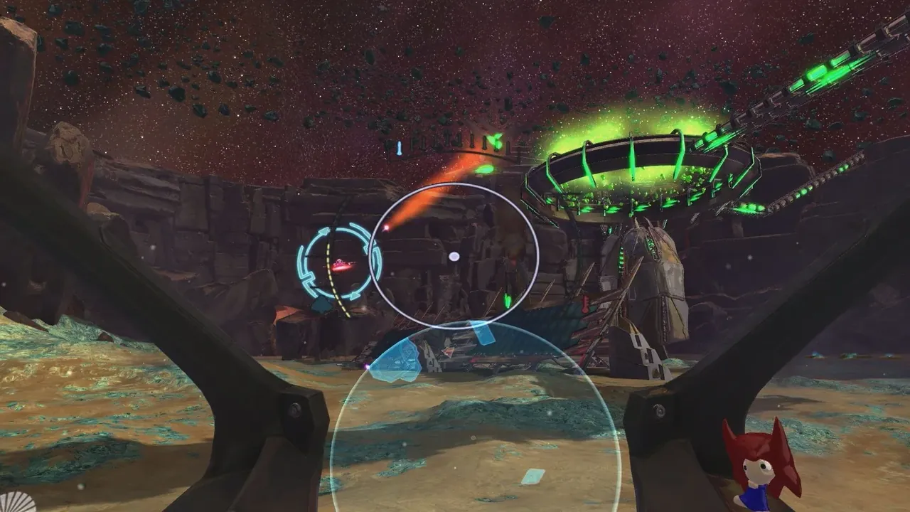 Capture du jeu Super Stardust Ultra VR