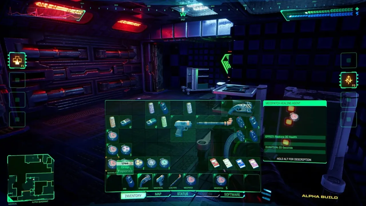 Capture du jeu System Shock