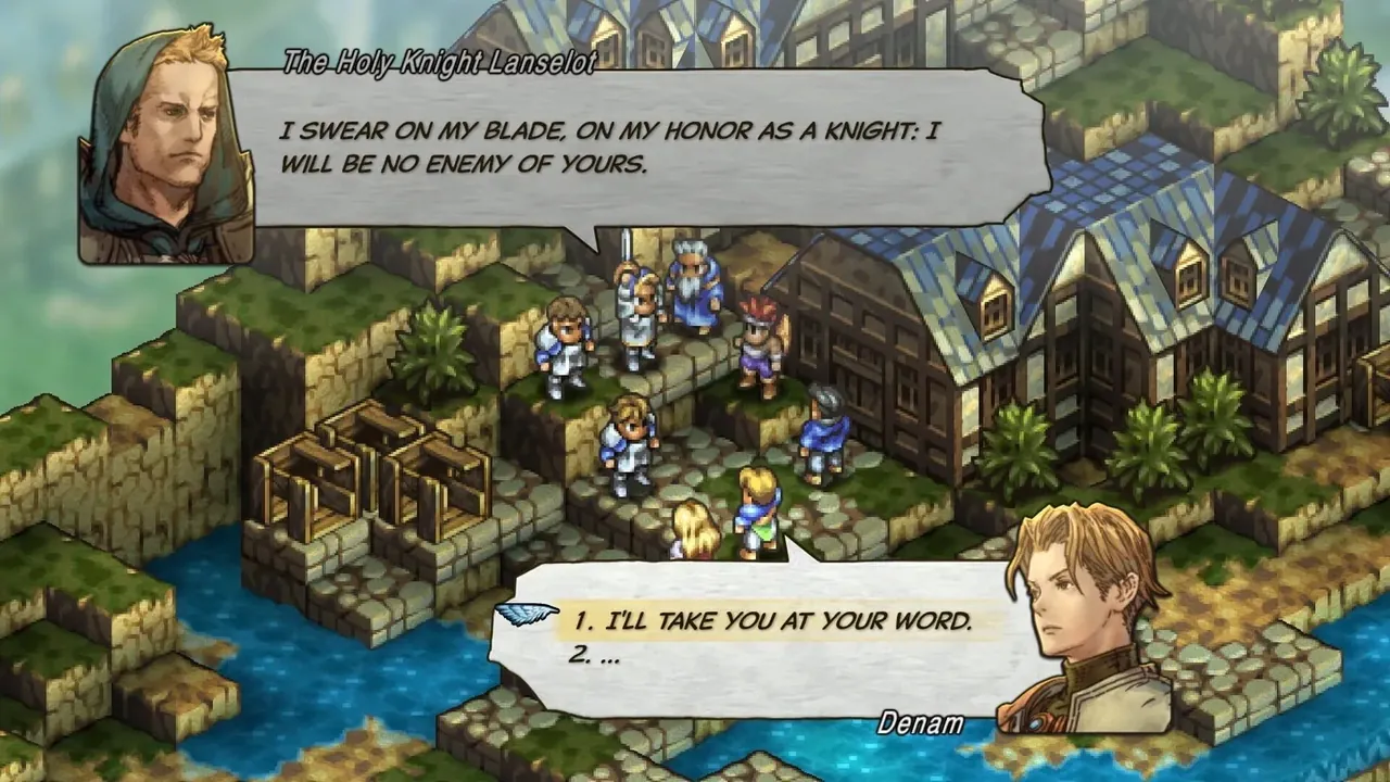 Capture du jeu Tactics Ogre Reborn