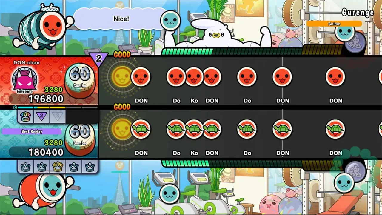 Capture du jeu Taiko no Tatsujin : Rhythm Festival