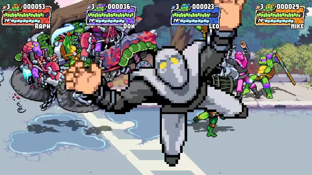 Capture du jeu Teenage Mutant Ninja Turtles: Shredder’s Revenge