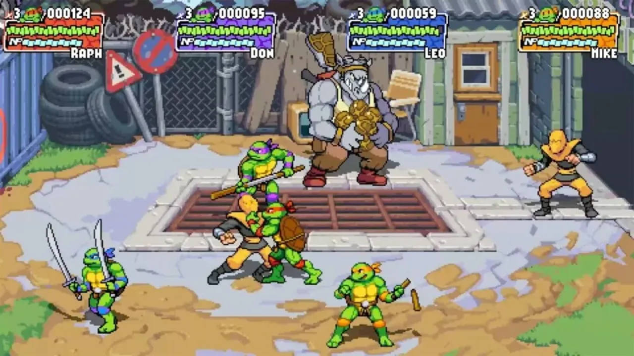 Capture du jeu Teenage Mutant Ninja Turtles: Shredder’s Revenge