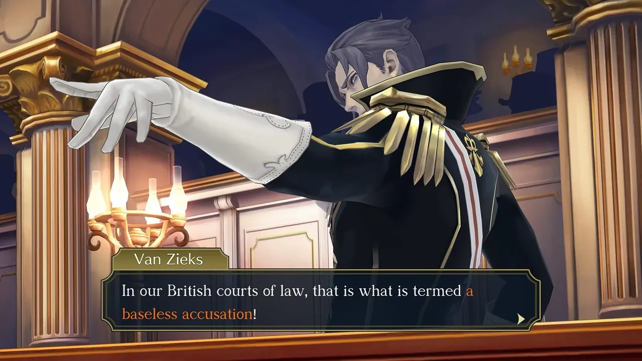 Capture du jeu The Great Ace Attorney Chronicles