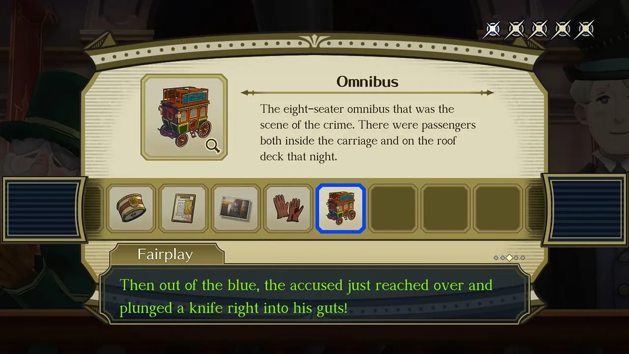 Capture du jeu The Great Ace Attorney Chronicles