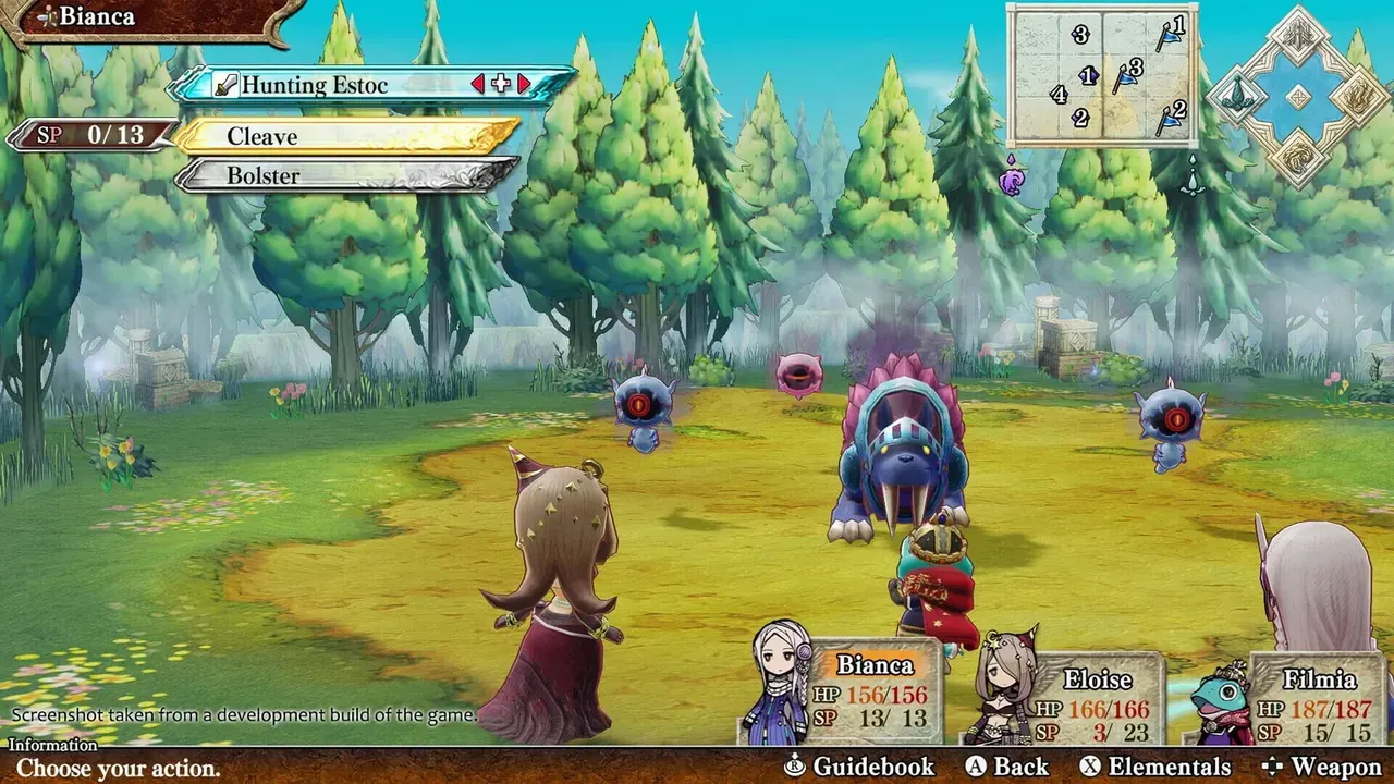 Capture du jeu The Legend of Legacy HD Remastered