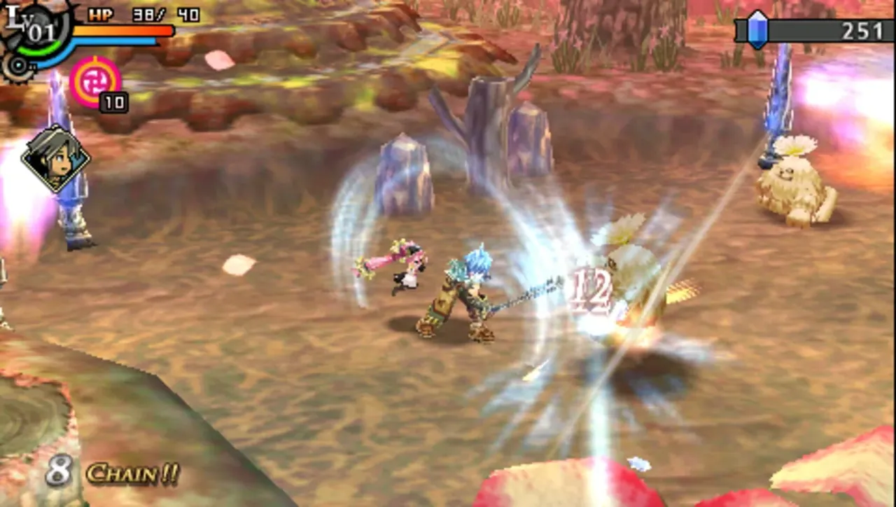 Capture du jeu The Legend of Nayuta: Boundless Trails