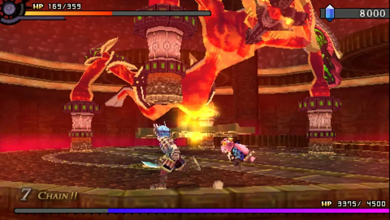 Capture du jeu The Legend of Nayuta: Boundless Trails