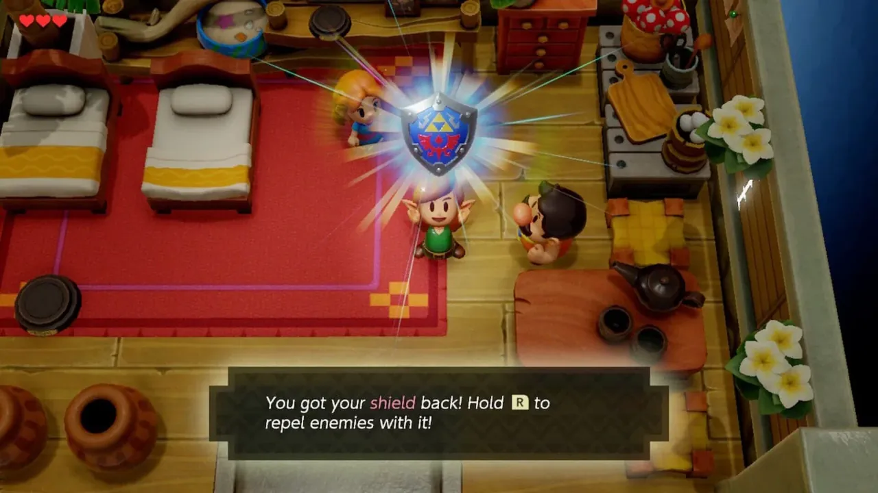 Capture du jeu The Legend of Zelda: Link’s Awakening
