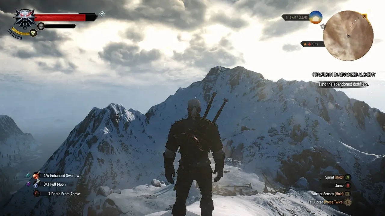 Capture du jeu The Witcher 3: Wild Hunt
